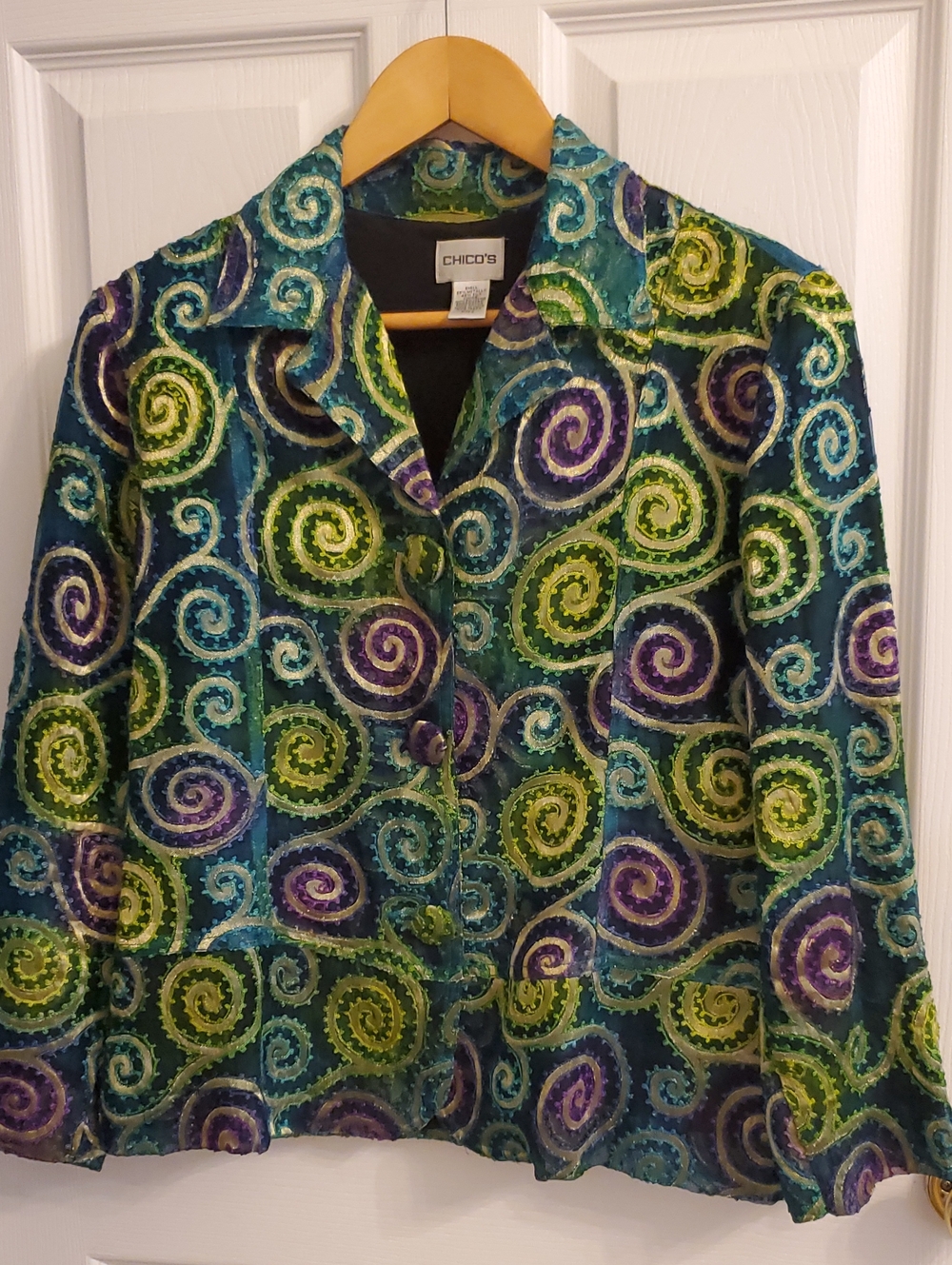 Chico's Jacket  Size 0, US Size 4